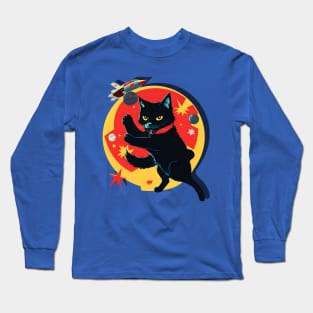 Yelena (Cats in Space) Long Sleeve T-Shirt